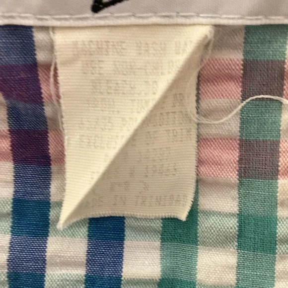 Styled by Saybury Vintage Plaid Housedress Nightgown Size M - Picture 7 of 7
